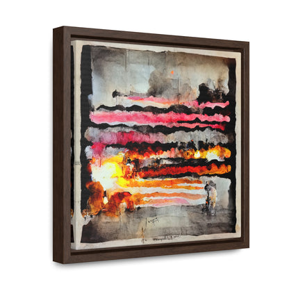 Land of the Sun 8, Valentinii, Gallery Canvas Wraps, Square Frame