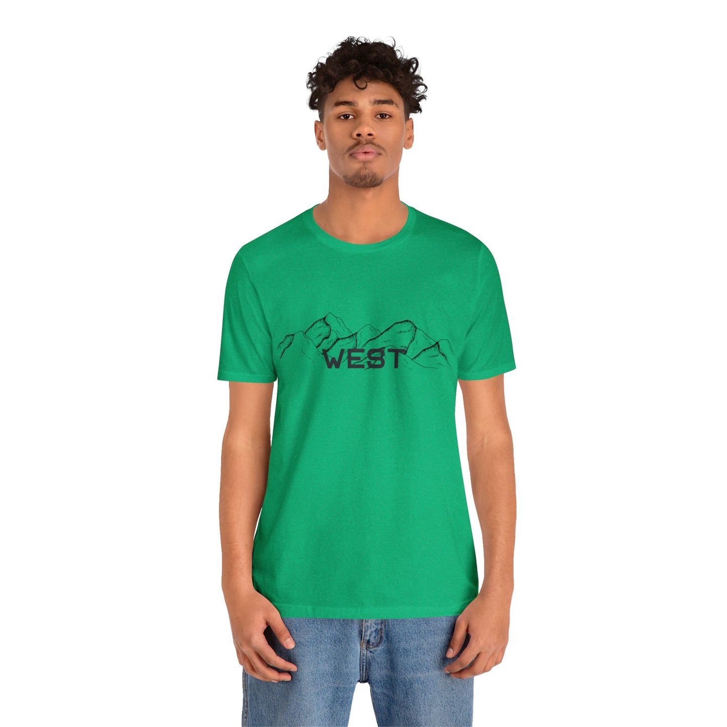 West, Unisex Jersey Short Sleeve Tee