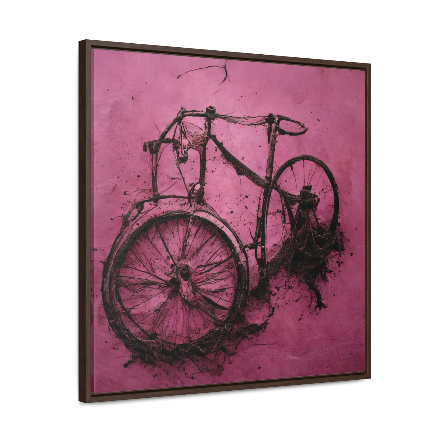 Bicycle 7, Valentinii, Gallery Canvas Wraps, Square Frame