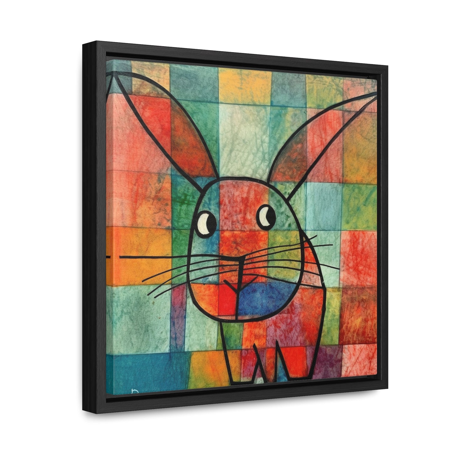 Rabbit 13, Gallery Canvas Wraps, Square Frame