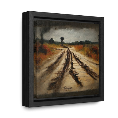 To the Rainy Land 9, Valentinii, Gallery Canvas Wraps, Square Frame