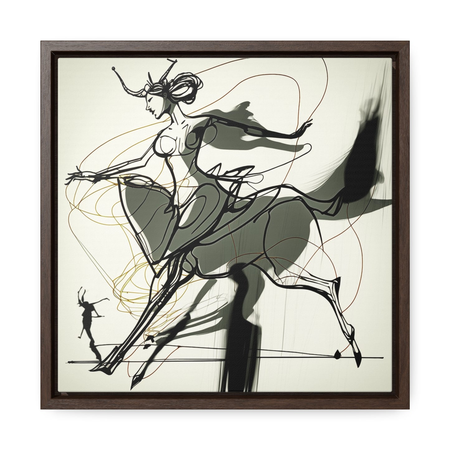 Naivia 20, Gallery Canvas Wraps, Square Frame