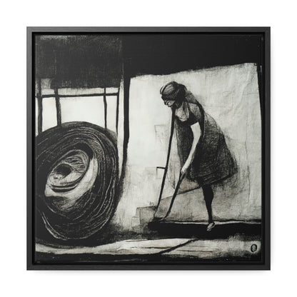 Domestic Memories 42, Valentinii, Gallery Canvas Wraps, Square Frame