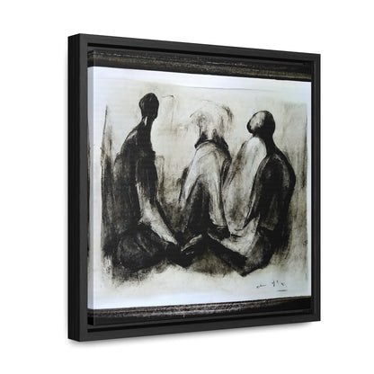 Palaeolithic Prayer 8, Valentinii, Gallery Canvas Wraps, Square Frame