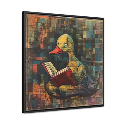 Duck 3, Gallery Canvas Wraps, Square Frame