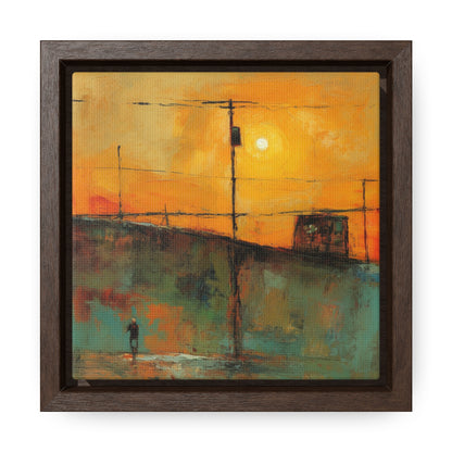 Land of the Sun 51, Valentinii, Gallery Canvas Wraps, Square Frame