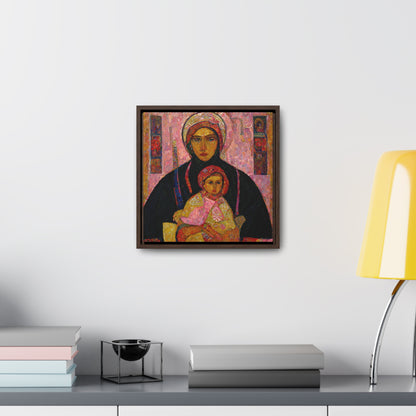 Mary and the Child 15, Valentinii, Gallery Canvas Wraps, Square Frame