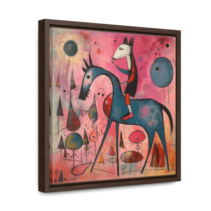 The Dreams of the Child 24, Gallery Canvas Wraps, Square Frame