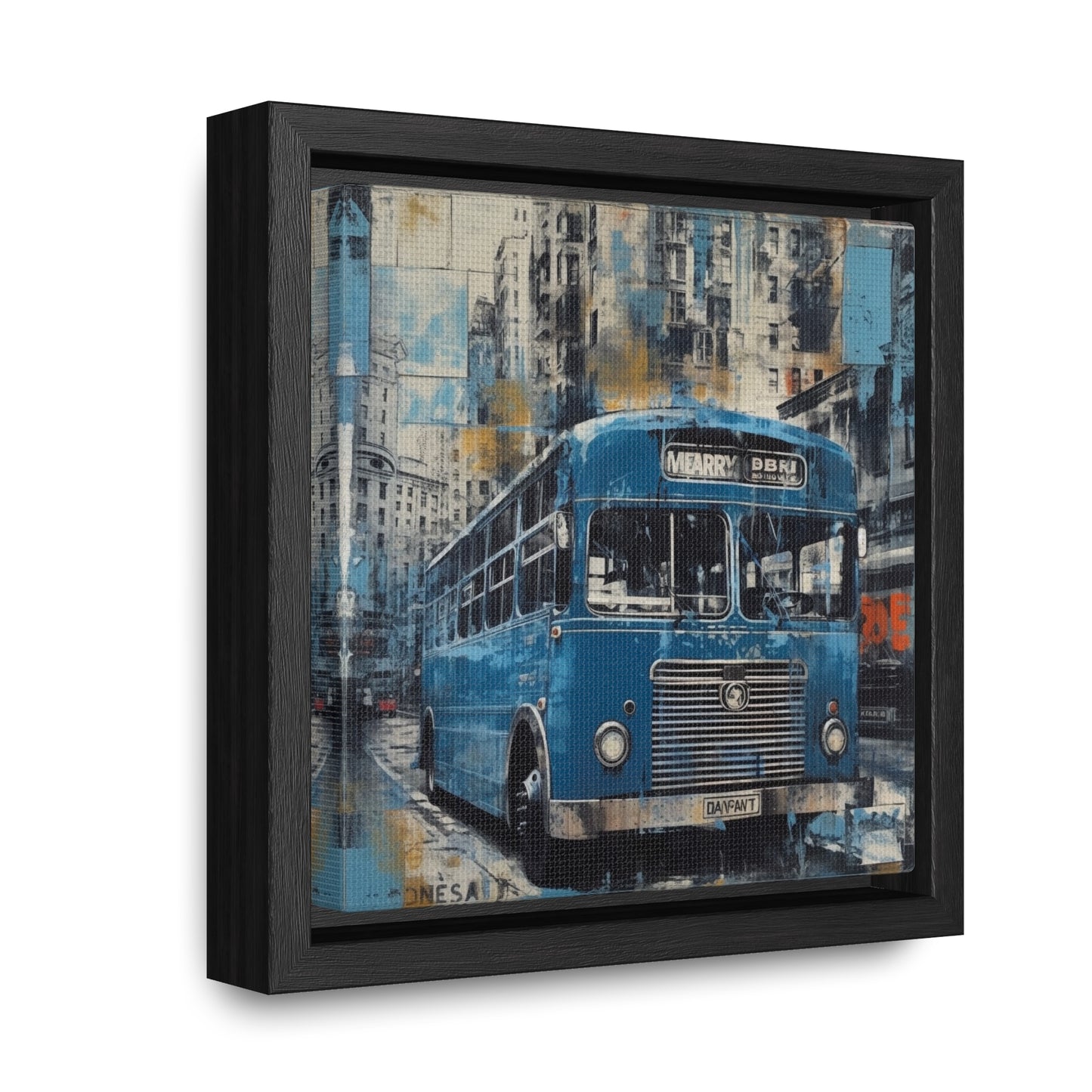 USA 5, Gallery Canvas Wraps, Square Frame