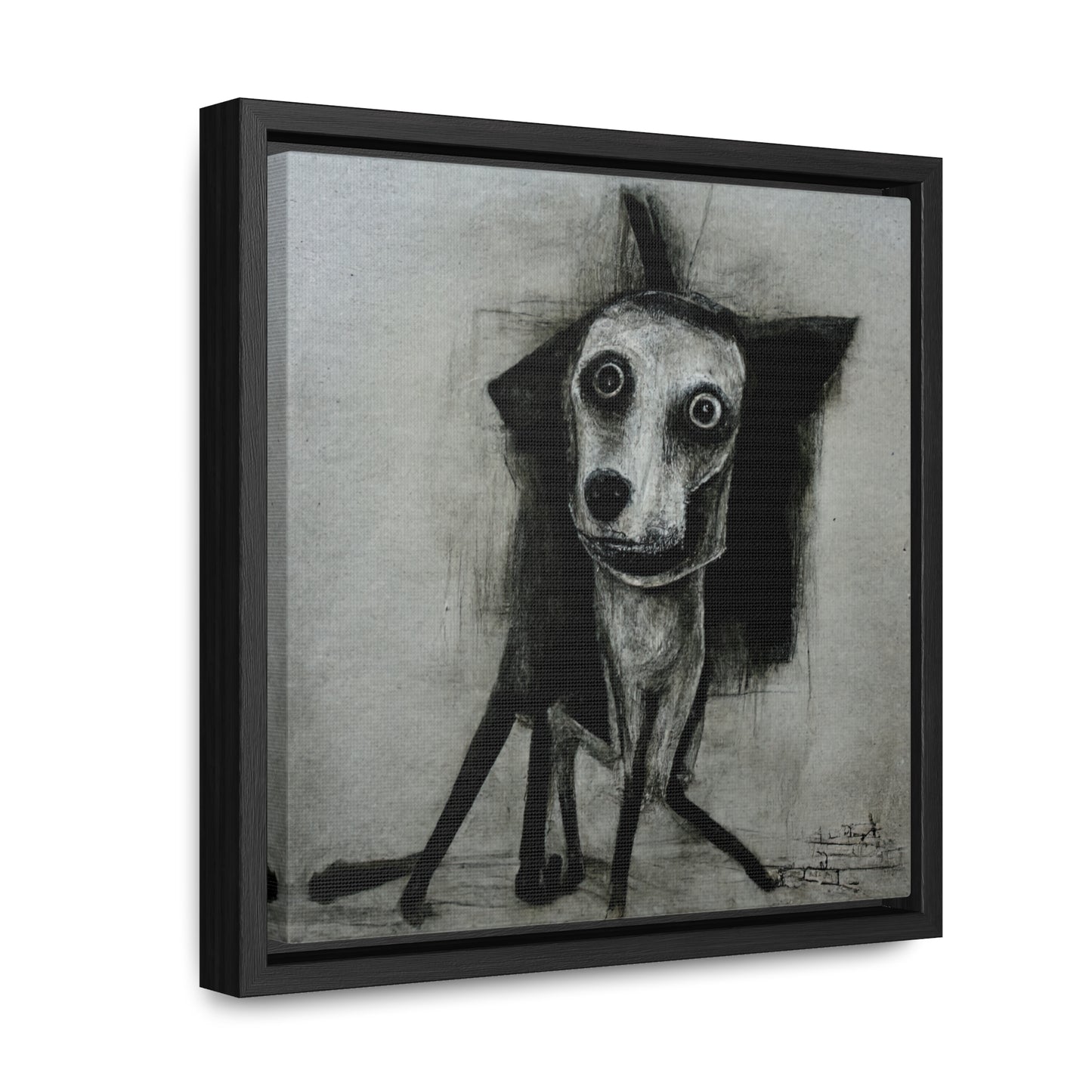 Dogs and Puppies 14, Valentinii, Gallery Canvas Wraps, Square Frame