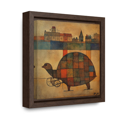 Turtle 17, Gallery Canvas Wraps, Square Frame