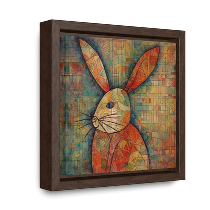 Rabbit 20, Gallery Canvas Wraps, Square Frame