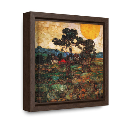 Land of the Sun 45, Valentinii, Gallery Canvas Wraps, Square Frame