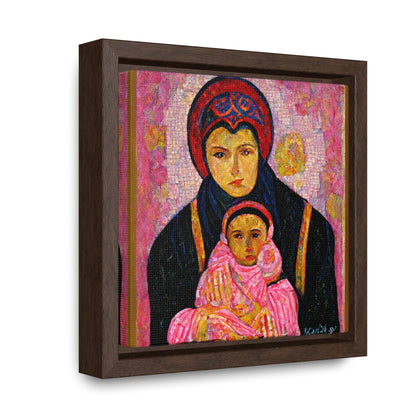 Mary and the Child 13, Valentinii, Gallery Canvas Wraps, Square Frame