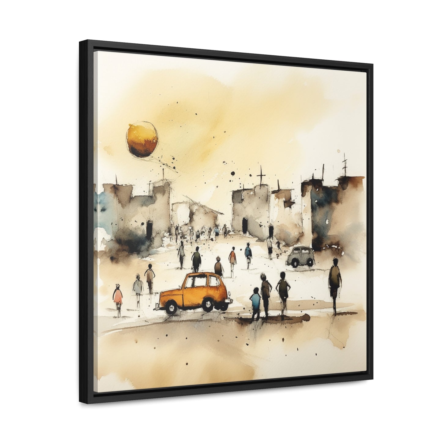 Childhood 7, Valentinii, Gallery Canvas Wraps, Square Frame