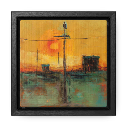 Land of the Sun 55, Valentinii, Gallery Canvas Wraps, Square Frame