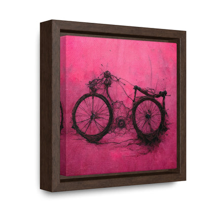 Bicycle 2, Valentinii, Gallery Canvas Wraps, Square Frame