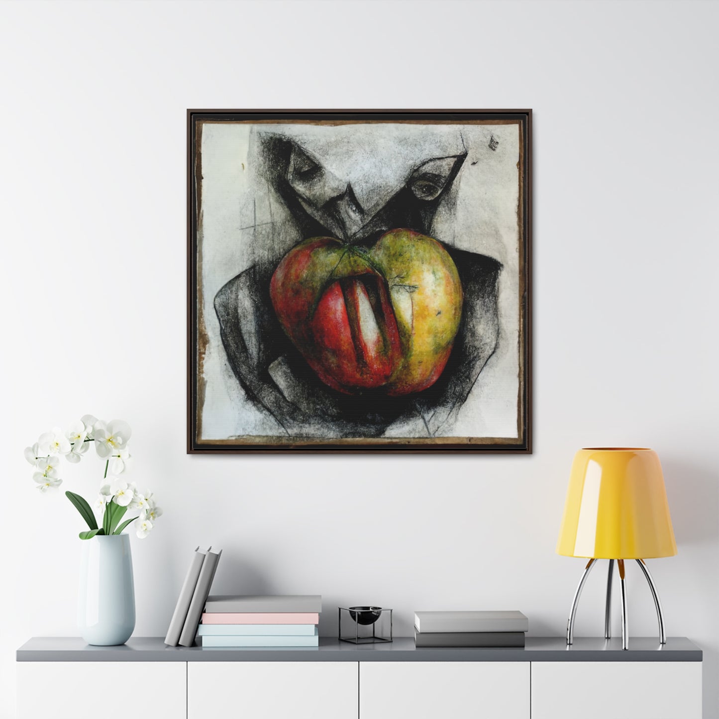 Apple 25, Valentinii, Gallery Canvas Wraps, Square Frame