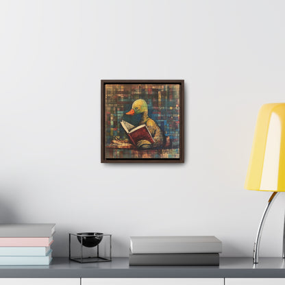 Duck 4, Gallery Canvas Wraps, Square Frame