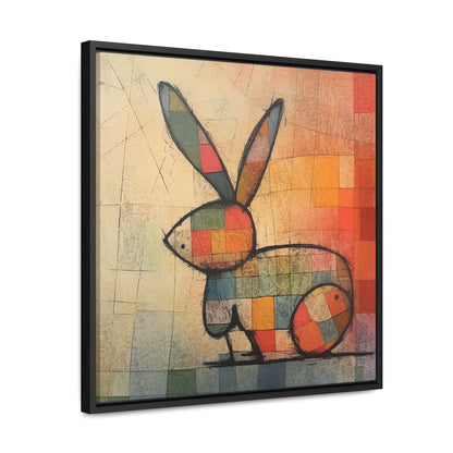 Rabbit 37, Gallery Canvas Wraps, Square Frame