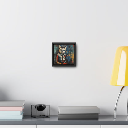 Cat 31, Gallery Canvas Wraps, Square Frame