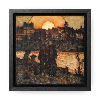 Land of the Sun 47, Valentinii, Gallery Canvas Wraps, Square Frame