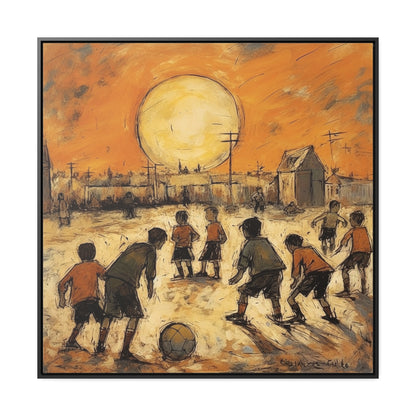 Childhood 17, Gallery Canvas Wraps, Square Frame