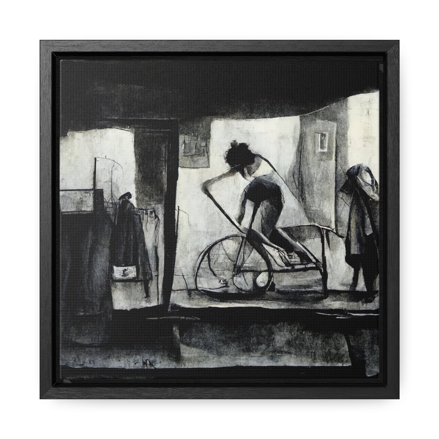 Domestic Memories 19, Valentinii, Gallery Canvas Wraps, Square Frame