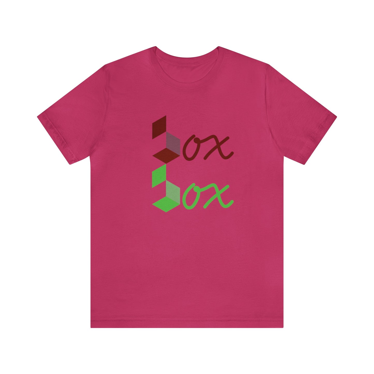 Box, Unisex Jersey Short Sleeve Tee