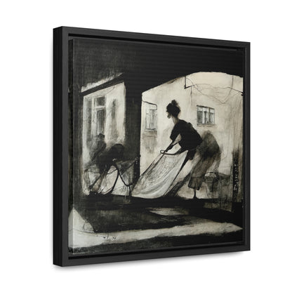 Domestic Memories 27, Valentinii, Gallery Canvas Wraps, Square Frame