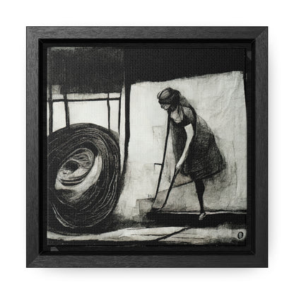 Domestic Memories 42, Valentinii, Gallery Canvas Wraps, Square Frame