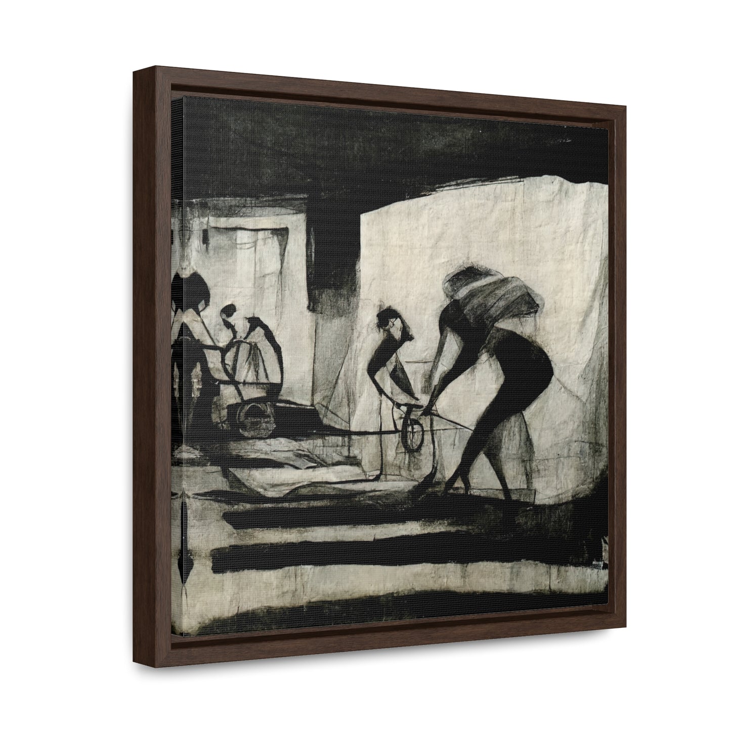 Domestic Memories 47, Valentinii, Gallery Canvas Wraps, Square Frame