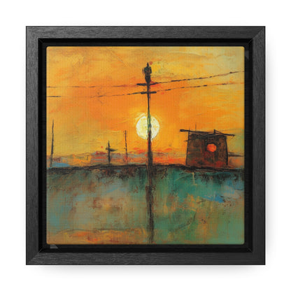 Land of the Sun 50, Valentinii, Gallery Canvas Wraps, Square Frame