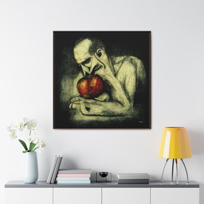 Apple 15, Valentinii, Gallery Canvas Wraps, Square Frame