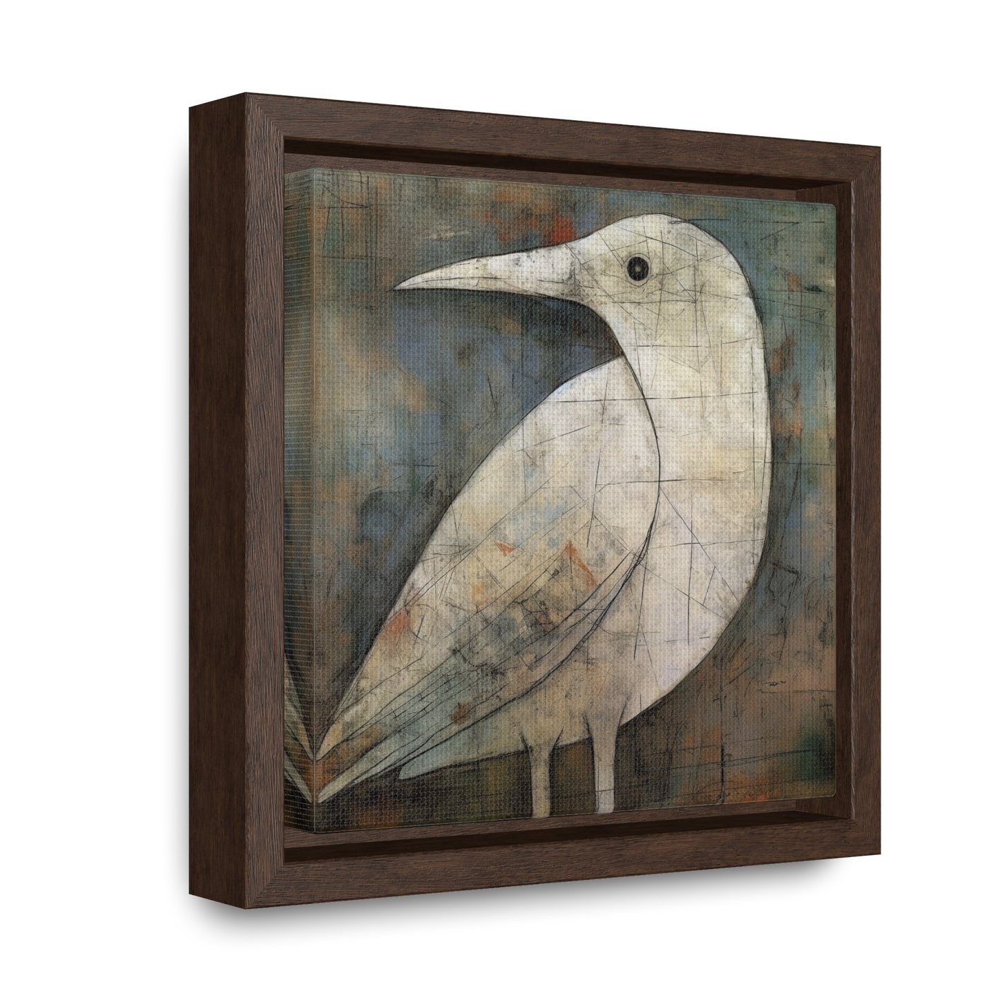 Bird 9, Gallery Canvas Wraps, Square Frame