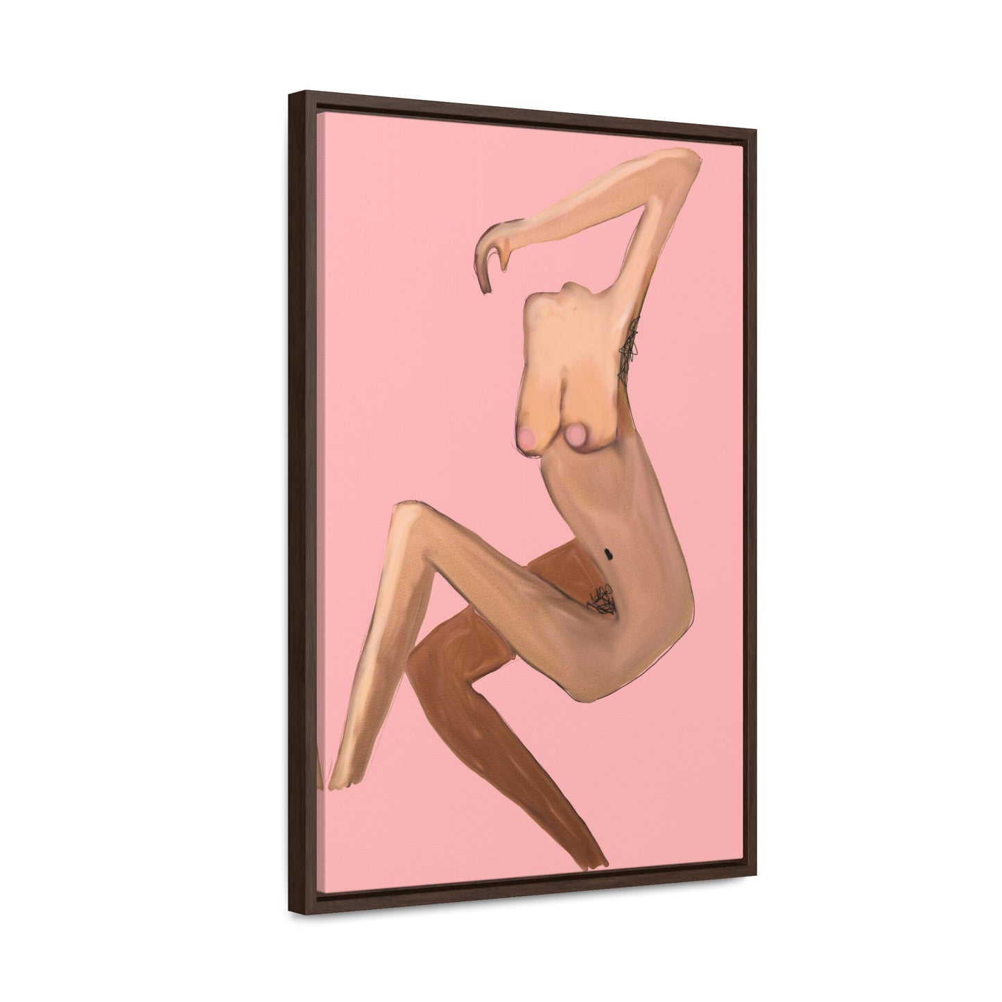 Body Mixture, Original Eduard Pavel, Gallery Canvas Wraps, Vertical Frame