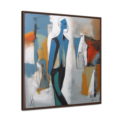 Sad Man 28, Valentinii, Gallery Canvas Wraps, Square Frame