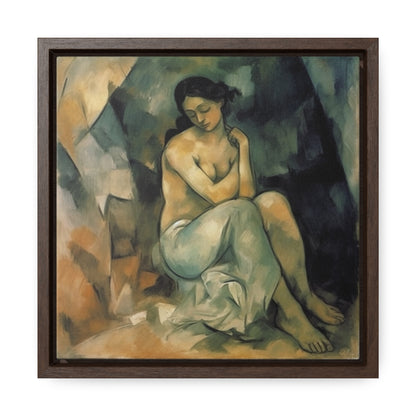 Women, Valentinii, Gallery Canvas Wraps, Square Frame