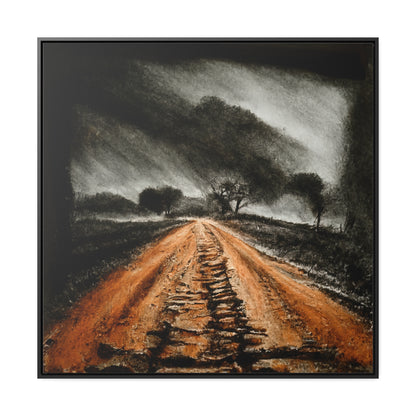 To the Rainy Land 8, Valentinii, Gallery Canvas Wraps, Square Frame