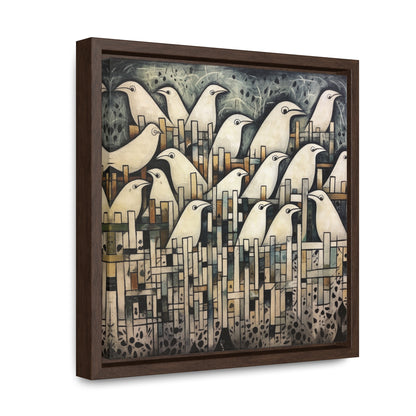 Bird 37, Gallery Canvas Wraps, Square Frame