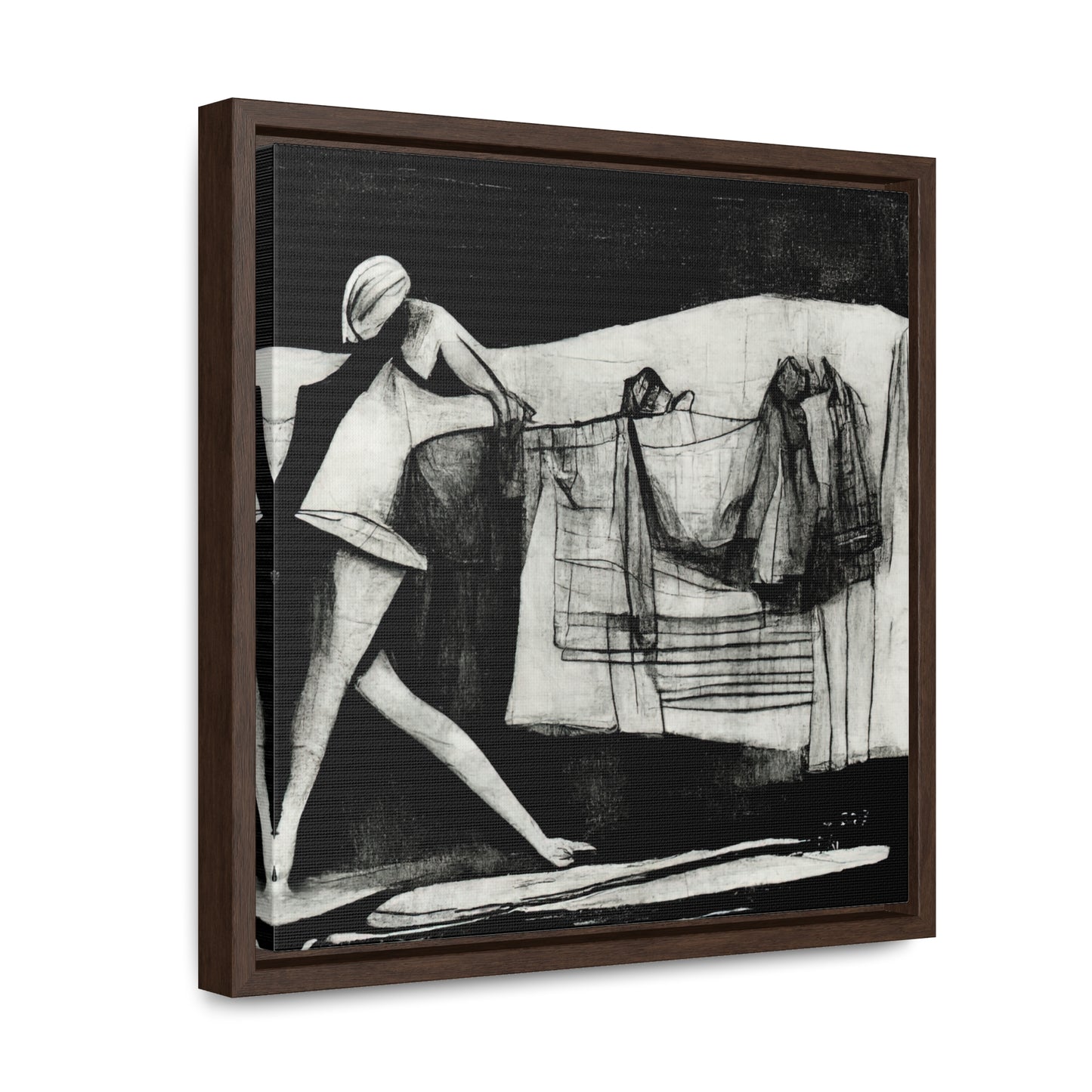 Domestic Memories 39, Valentinii, Gallery Canvas Wraps, Square Frame