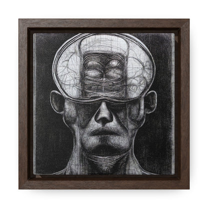 Brain 35, Valentinii, Gallery Canvas Wraps, Square Frame