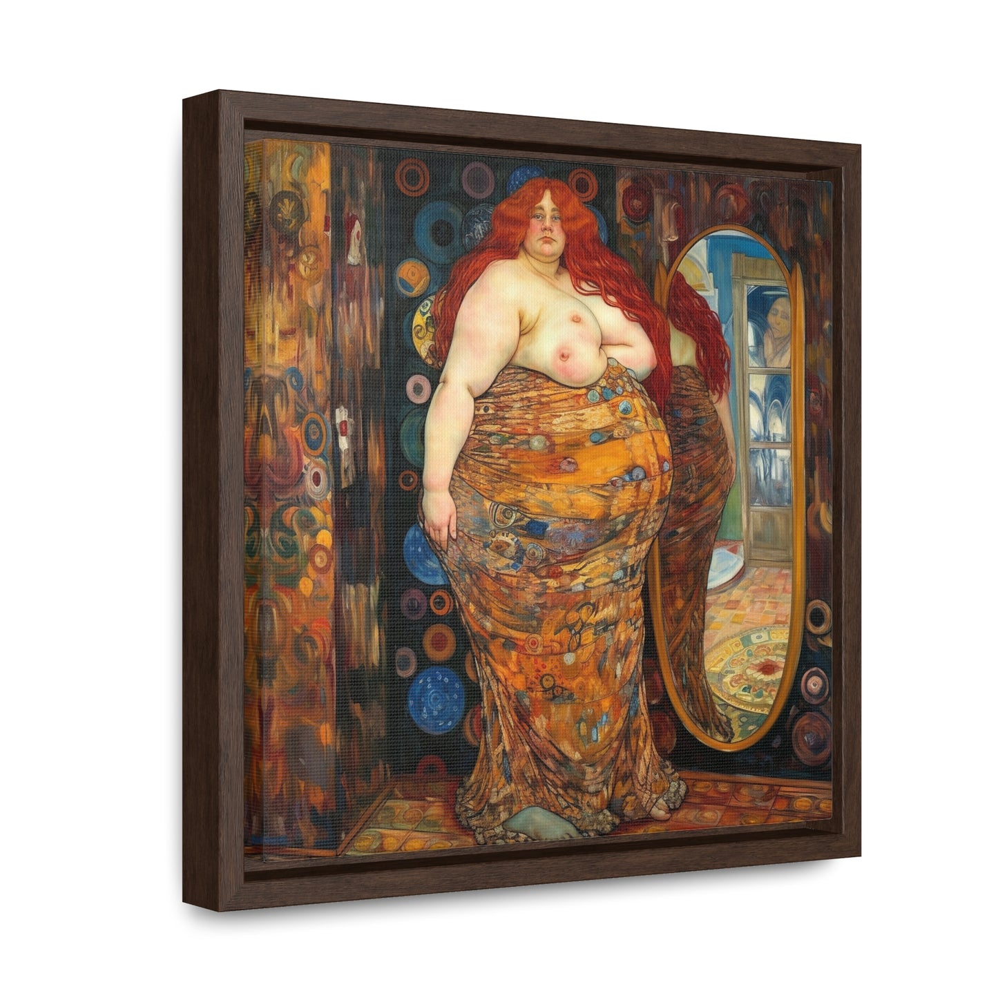 Baroque 8, Valentinii, Gallery Canvas Wraps, Square Frame