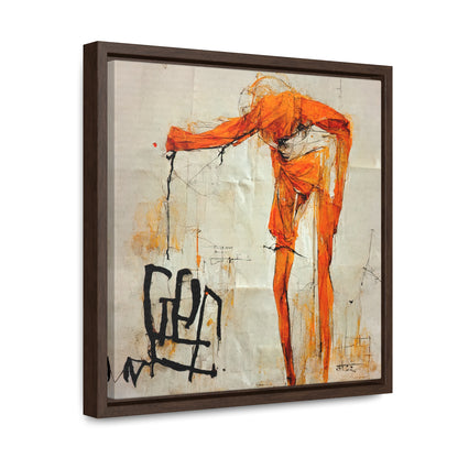 Feet and Drama 15, Valentinii, Gallery Canvas Wraps, Square Frame