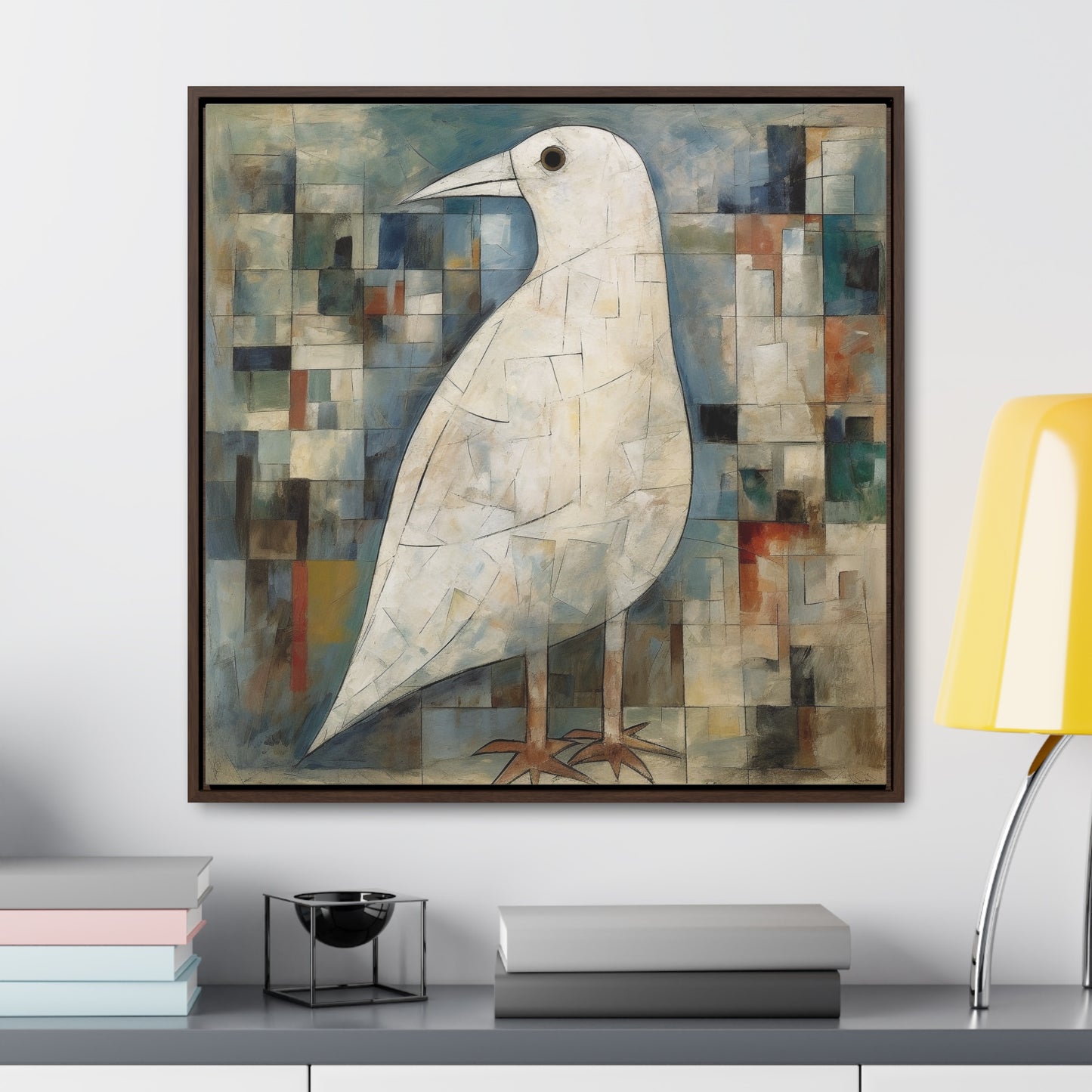 Bird 6, Gallery Canvas Wraps, Square Frame