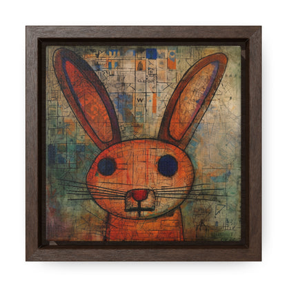 Rabbit, Gallery Canvas Wraps, Square Frame