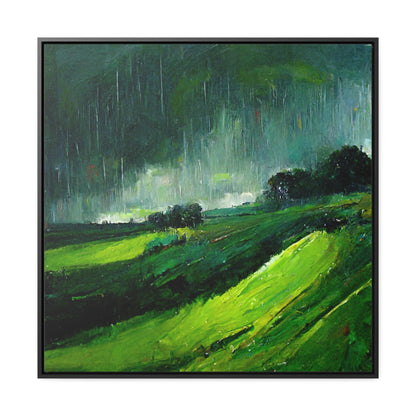 To the Rainy Land 3, Valentinii, Gallery Canvas Wraps, Square Frame