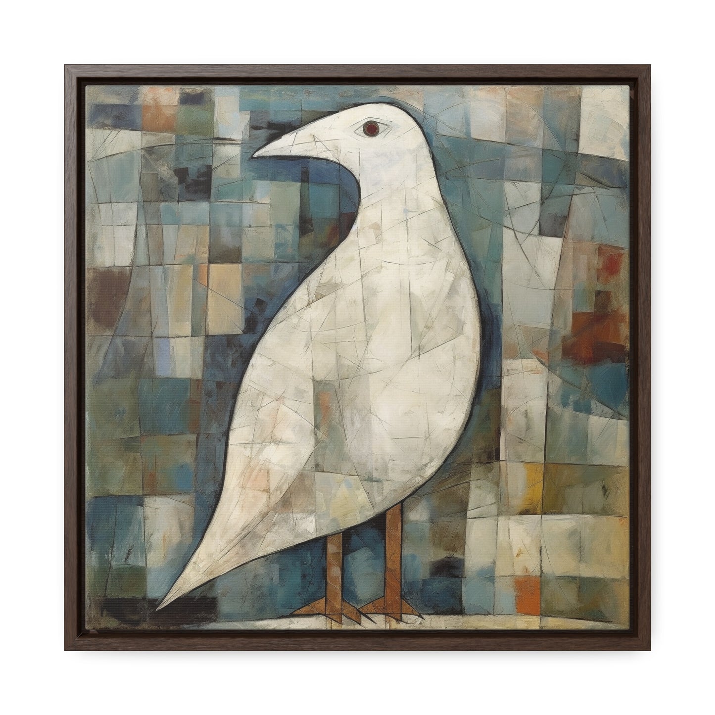 Bird 14, Gallery Canvas Wraps, Square Frame