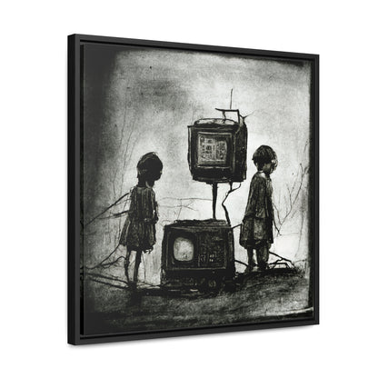 Childhood Wave 8, Valentinii, Gallery Canvas Wraps, Square Frame