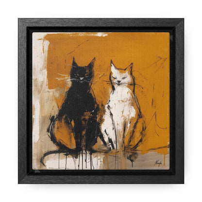 Cat 17, Gallery Canvas Wraps, Square Frame